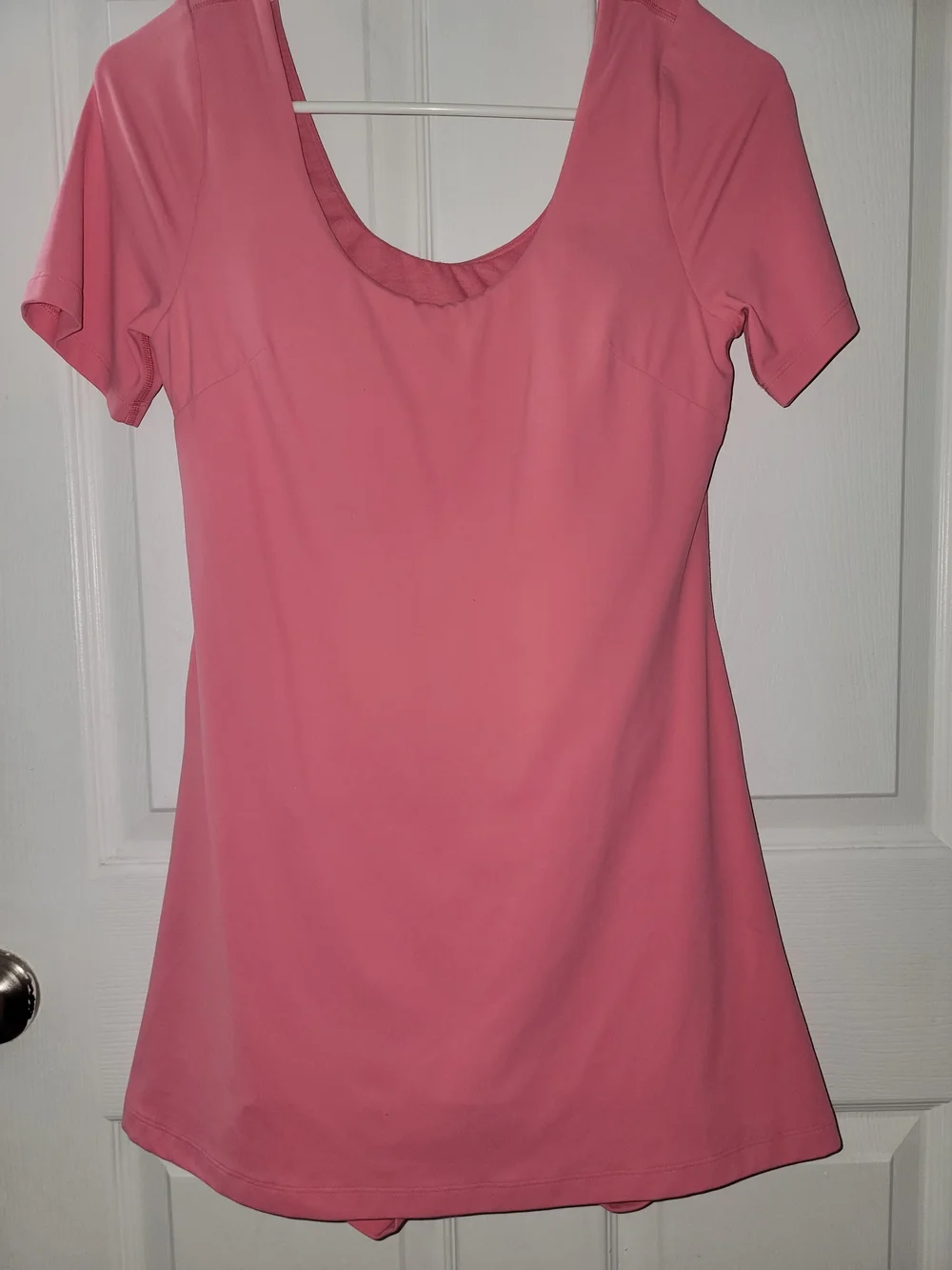 lululemon athletica Pink Short Sleeve Scoop Neck Dress - Picture 4 of 5